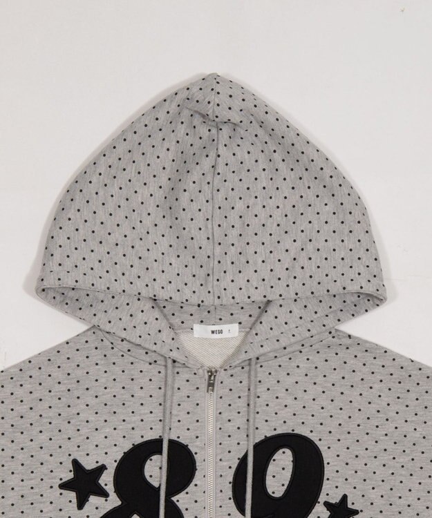 WEGO グラフィックZIPパーカー 柄2