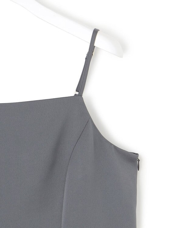 23区 【APPLAUDIR】ブライトフラワーレースコンビ ドレス スレートグレー系