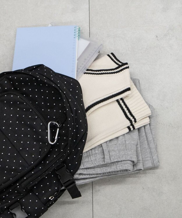 WEGO 【SCHOOLITEM】スクールデイリーリュック 柄1