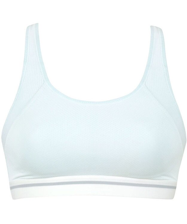 Wing ジュニア スポーツブラ Wing Teen 運動時のユレを軽減 【AFTER STEP  まるくボリュームが出てきた胸に】 ノンワイヤー RB2335 ウイング／ワコール サックス