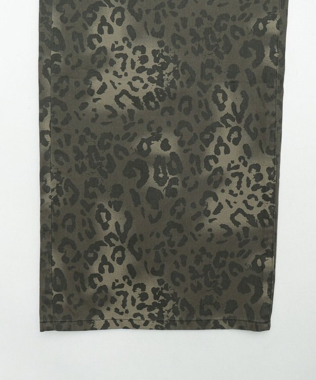 WEGO レオパードワイドストレートパンツ 柄1