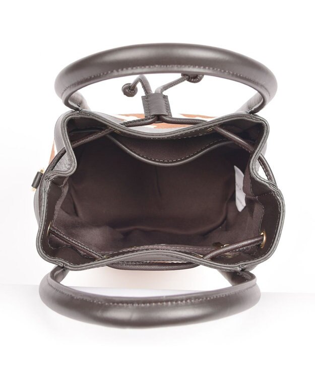 LA BAGAGERIE カウヘアー2WAYバケットバッグ カウ