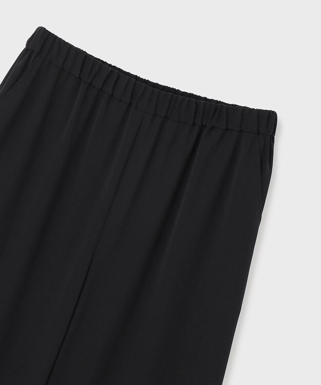 GRACE CONTINENTAL サテンワイドパンツ ブラック