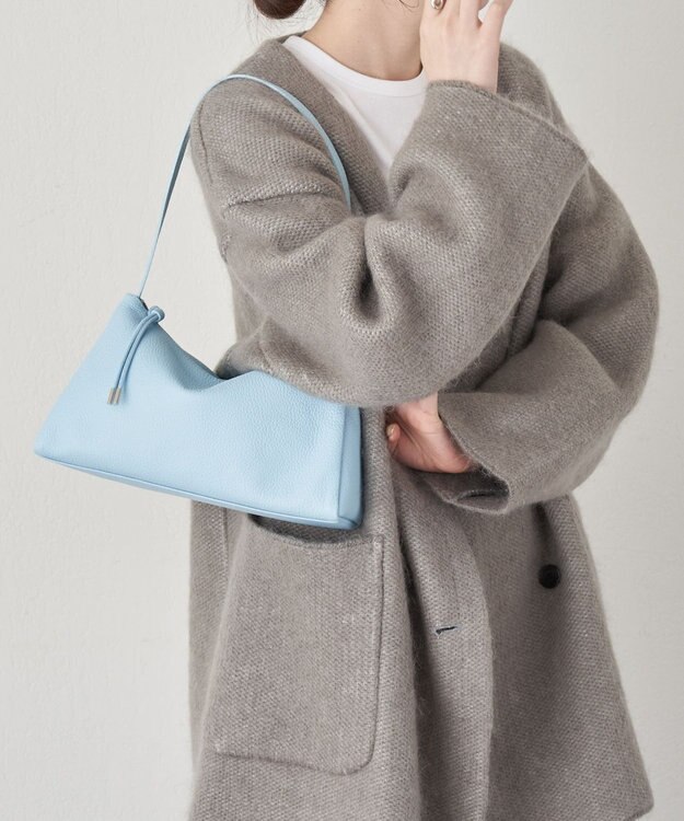 russet レザー2WAYショルダーバッグ(CE-1629) Sax