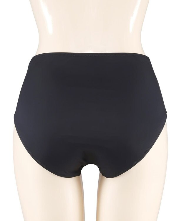 San-ai Resort（三愛水着楽園） 【WEB限定商品】【UPF50＋】ワコール共同開発ノンワイヤーなのにぷっくり美胸を作る【ダブルアップ】　ノンワイヤーAライン水着 M1 M2 L1　　【San-ai Resort（サンアイリゾート）】 ブラック