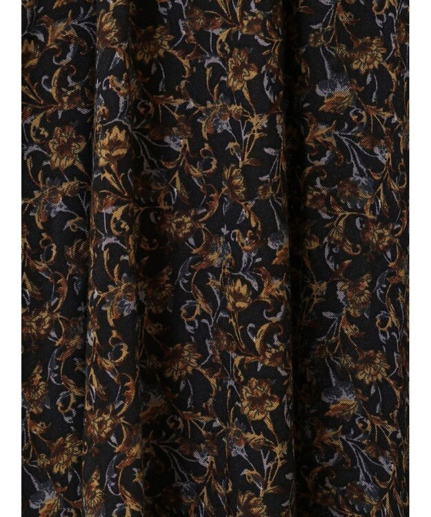 CRAFT STANDARD BOUTIQUE レーヨンキルト切替ワンピース Flower