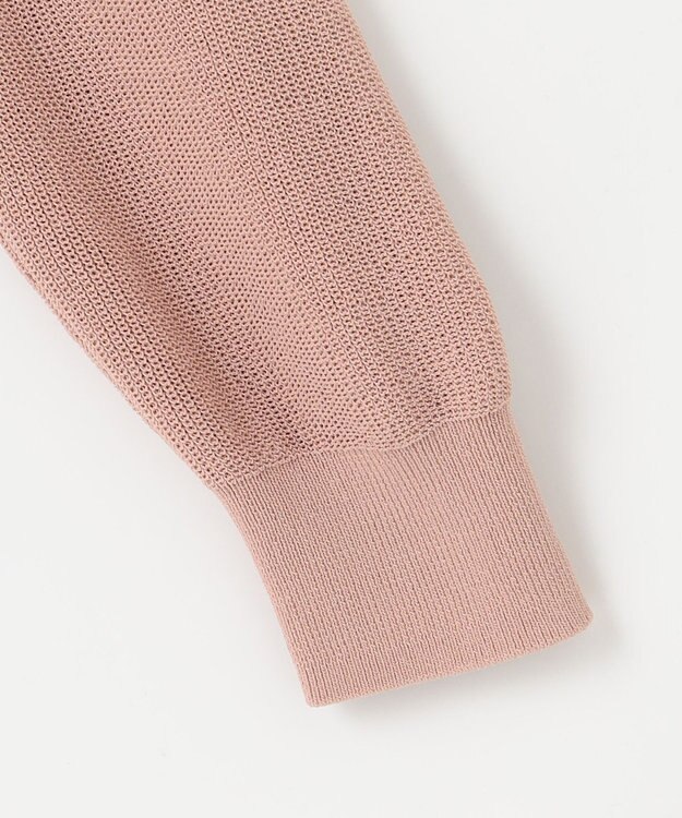 ANY SIS 【UVケア・洗える】ショートレングス カーディガン スモーキーピンク