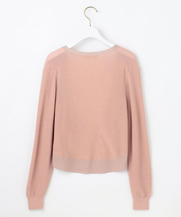 ANY SIS 【UVケア・洗える】ショートレングス カーディガン スモーキーピンク