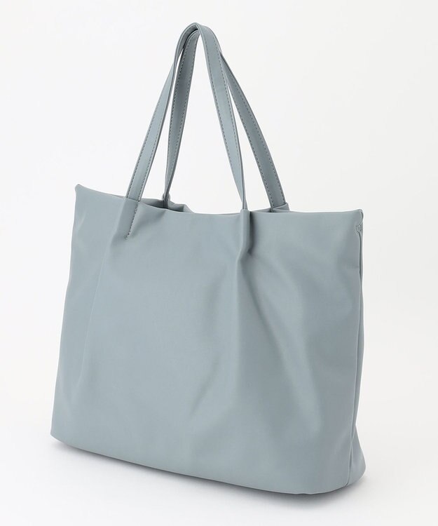 UNBILLION Otias スムースタイプ合皮トートバッグ サックスブルー