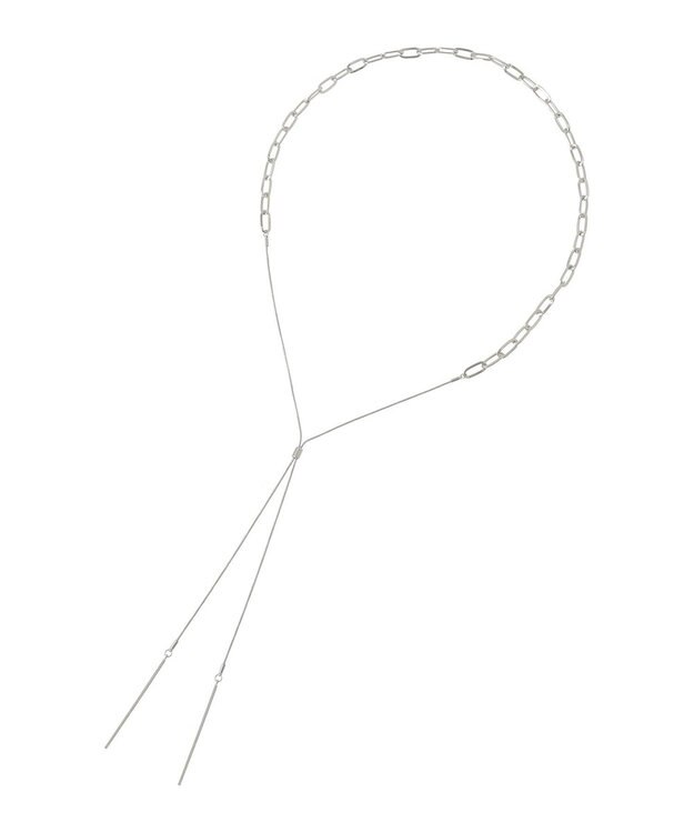 AMERICAN HOLIC 【2WAY】スライドチェーンネックレス Silver