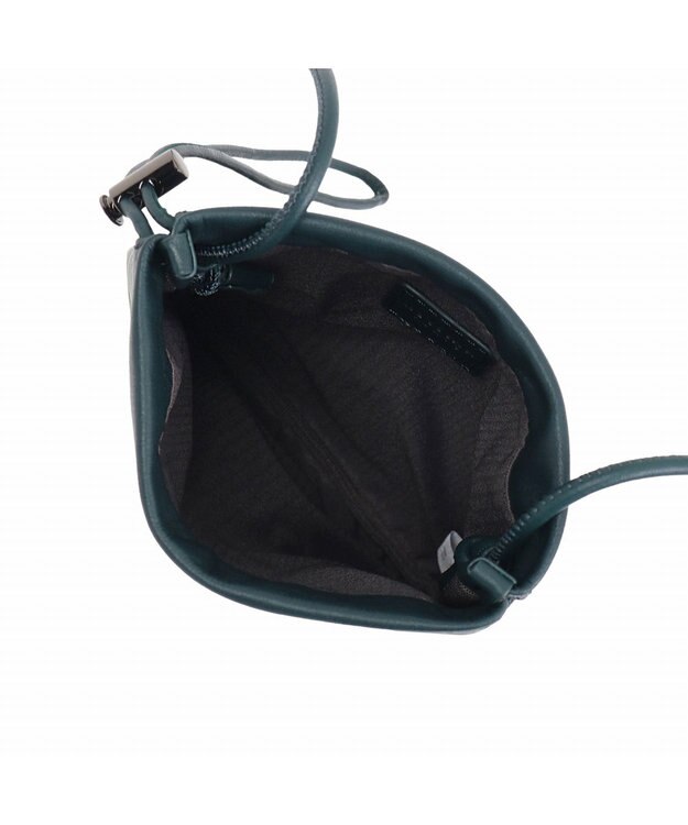 ACE BAGS & LUGGAGE ultma TOKYO アイオ 巾着 ショルダーバッグ 11981 本革 サコッシュ グリーン