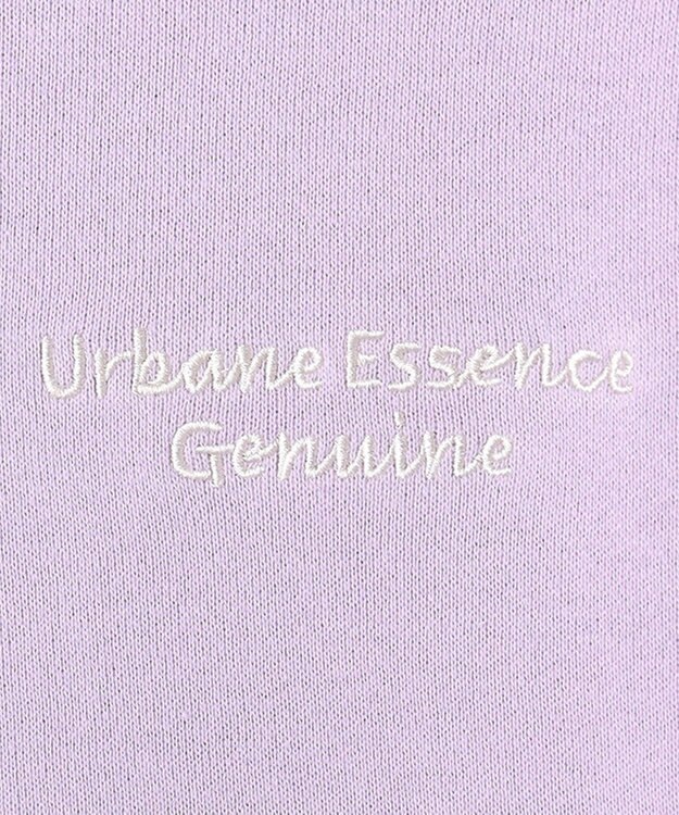 J.PRESS LADIES 【WEB限定】ロゴ裏毛 パーカー 【WEB限定】ラベンダー系