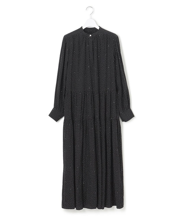 23区 S 【SLOW/一部店舗限定】タイニースタープリント ワンピース ブラック系3