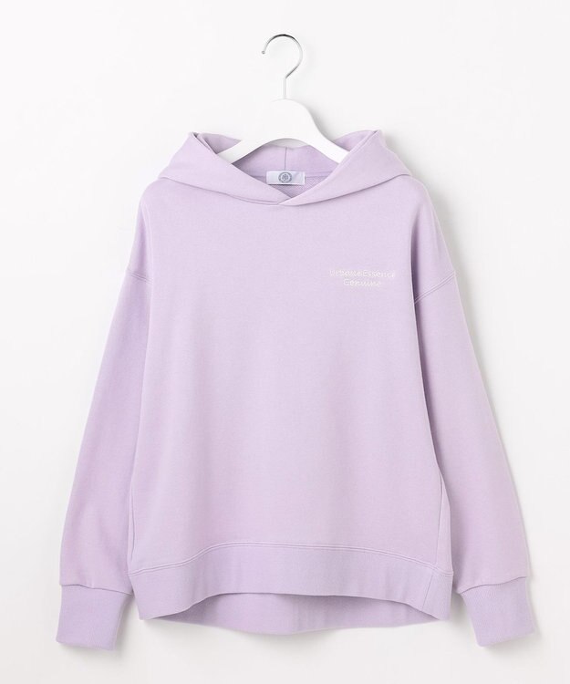 J.PRESS LADIES 【WEB限定】ロゴ裏毛 パーカー 【WEB限定】ラベンダー系