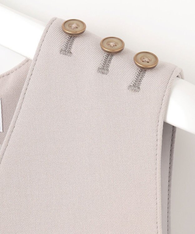 J.PRESS LADIES S 【洗える】2way thermoサキソニー ジャンパースカート ベージュ系