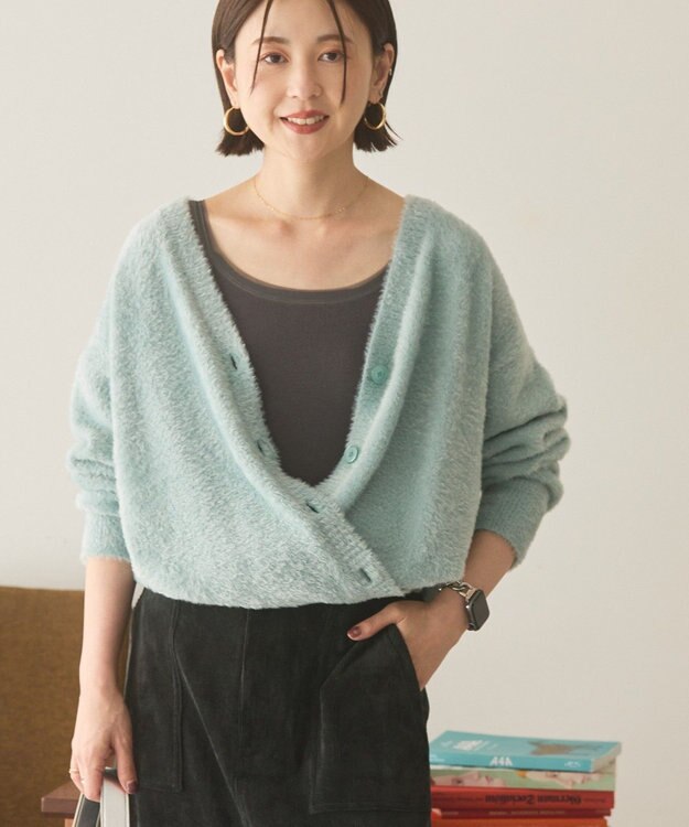 AMERICAN HOLIC フェアリーVネックカーディガン Mint