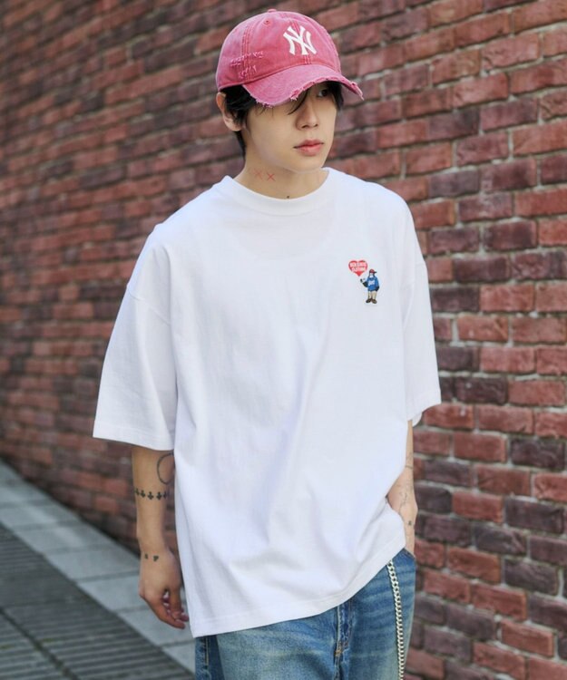 WEGO 別注BENDAVISワンポイントT（SS） ホワイト