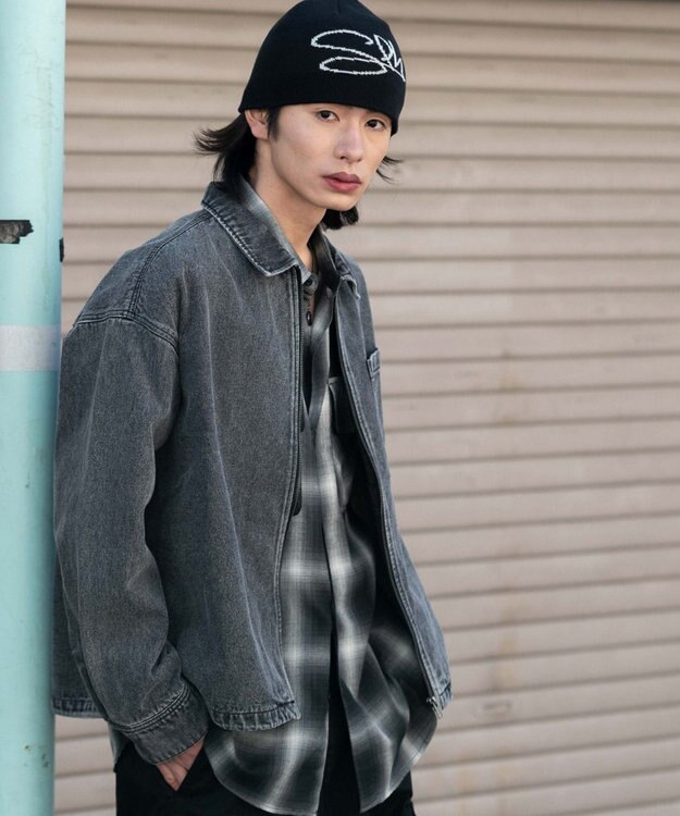 WEGO デニムシャツジャケット デニムブラックソノタ