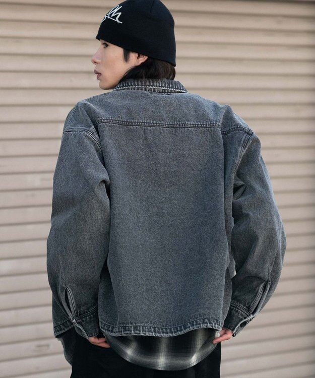 WEGO デニムシャツジャケット デニムブラックソノタ