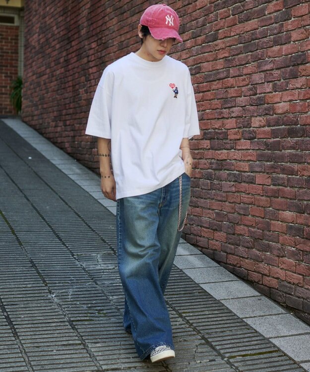 WEGO 別注BENDAVISワンポイントT（SS） ホワイト