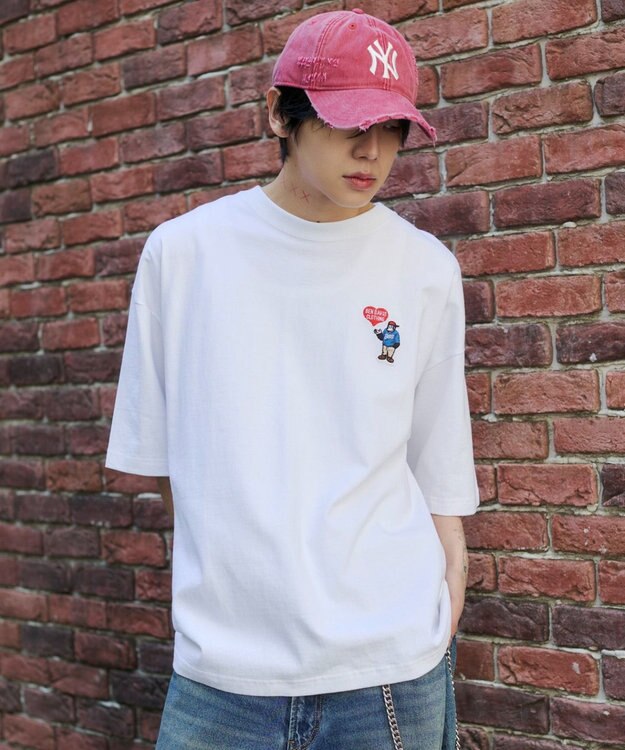 WEGO 別注BENDAVISワンポイントT（SS） ホワイト