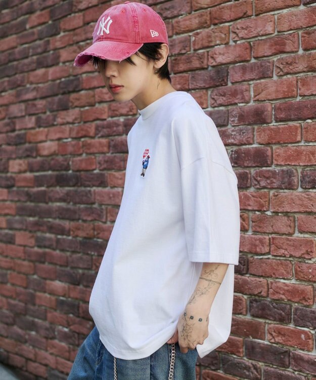 WEGO 別注BENDAVISワンポイントT（SS） ホワイト