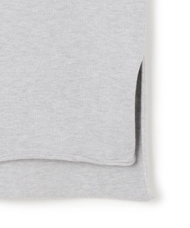 uncrave スウェットライクニット CPOシャツ TOPグレー