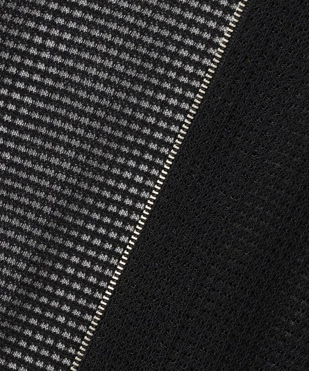 ICB L メッシュレースブルゾン ブラック