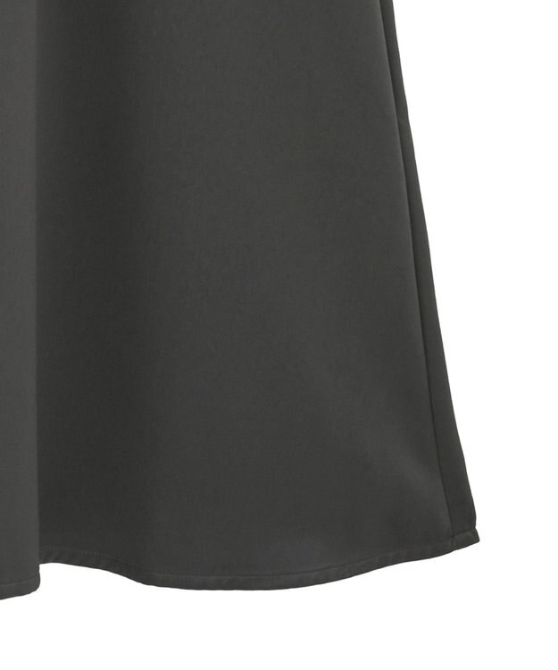 Green Parks 前後２ＷＡＹサテンキャミワンピース Gray