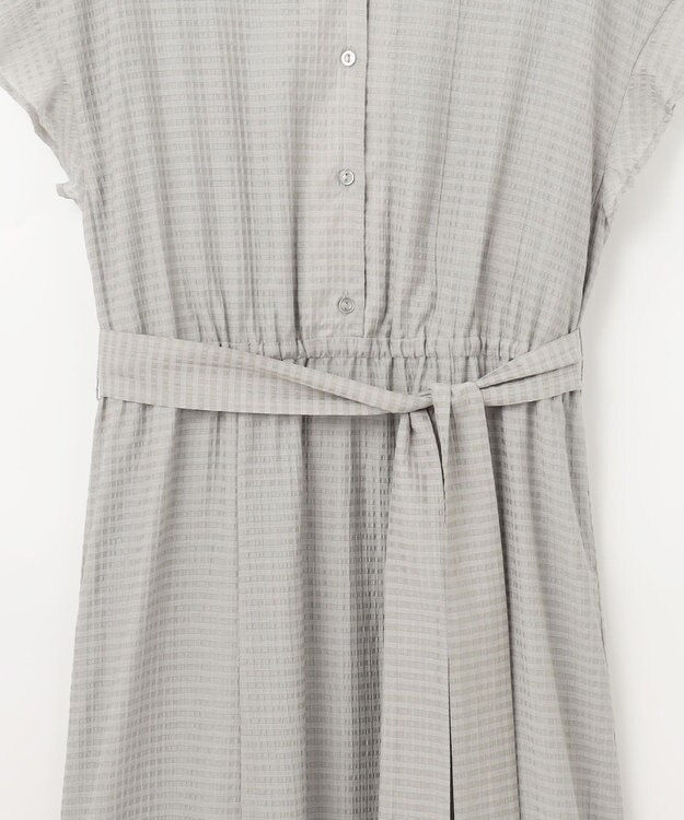 ANY SIS ドビーシアーチェック ワンピース ミント