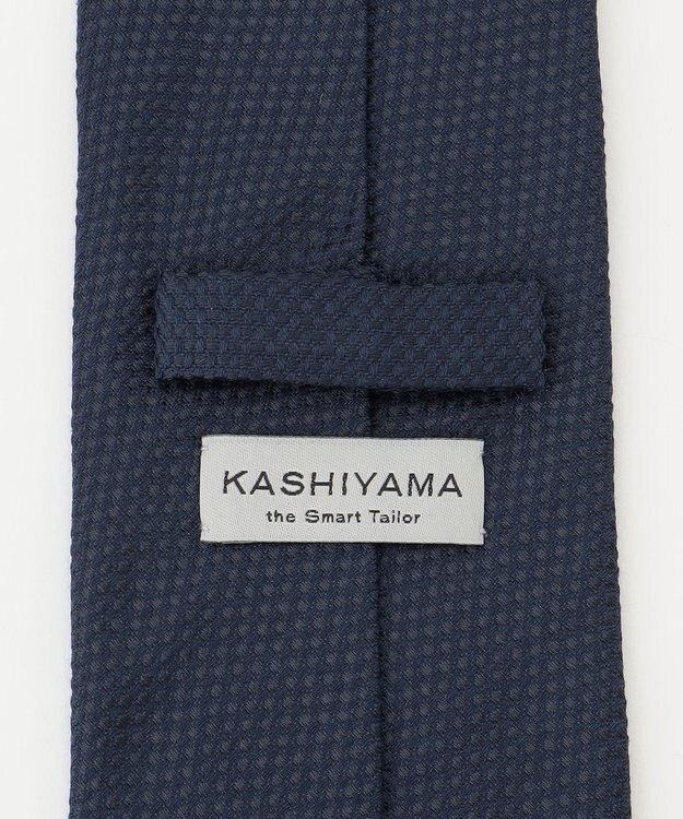 KASHIYAMA KASHIYAMAオリジナル【JAPAN MADE】ソリットネクタイ ブルー