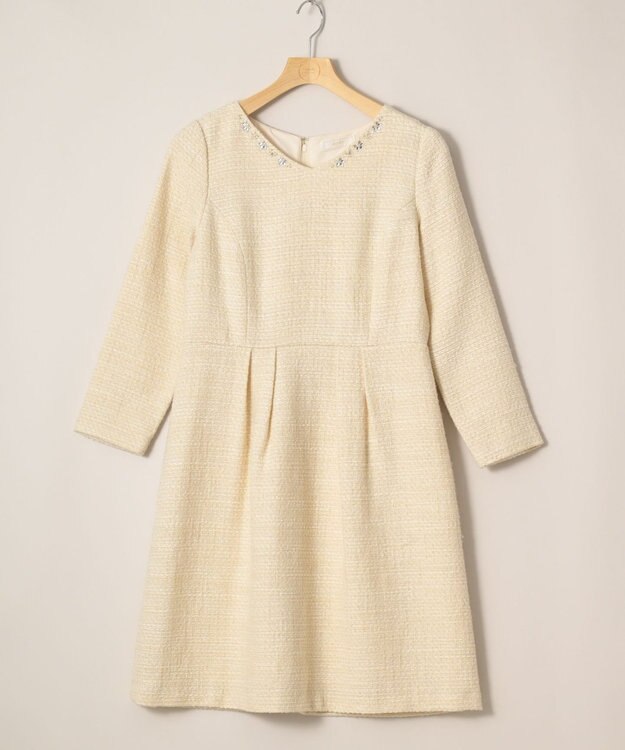 ONWARD Reuse Park 【any SiS】ワンピース秋冬 オフホワイト