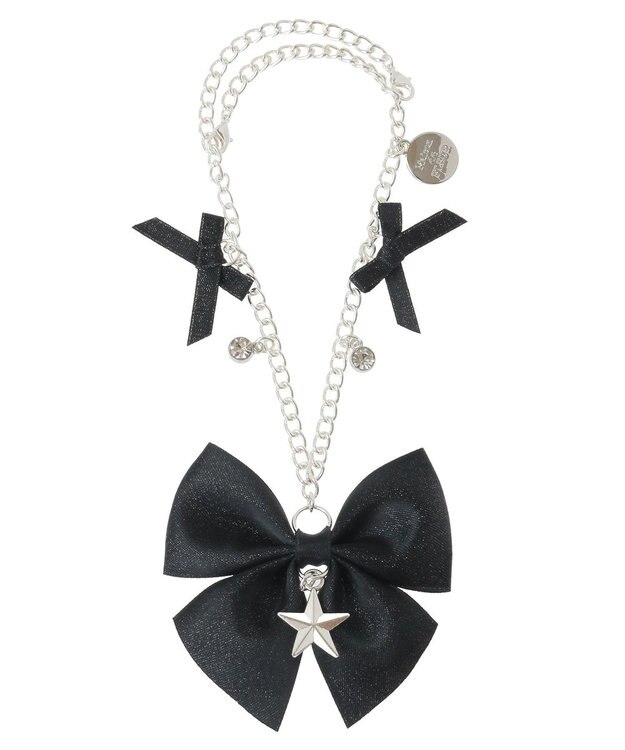 Maison de FLEUR スターバッグチャーム Black