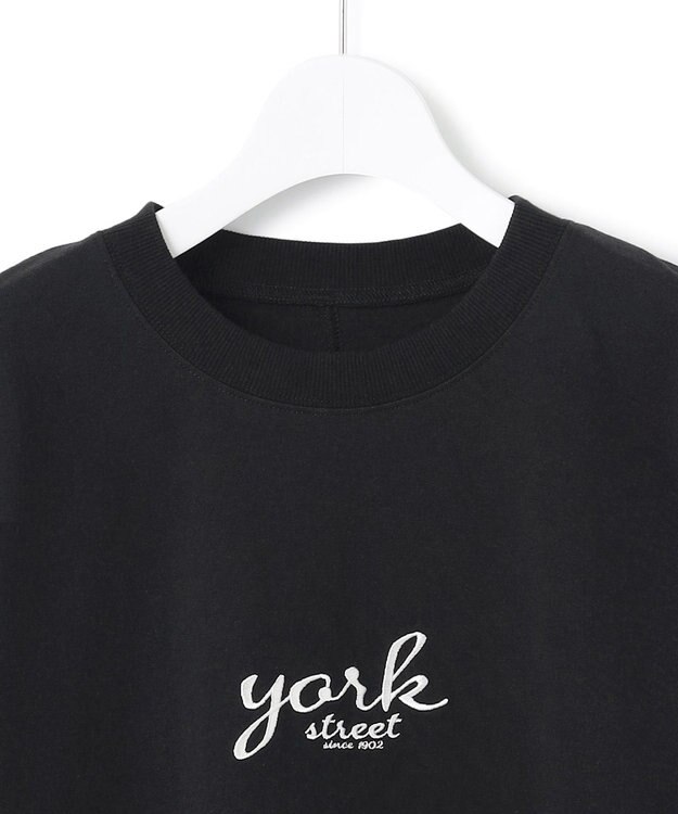 J.PRESS YORK STREET 【WOMEN】ベーシック ロングスリーブ Tシャツ ブラック系