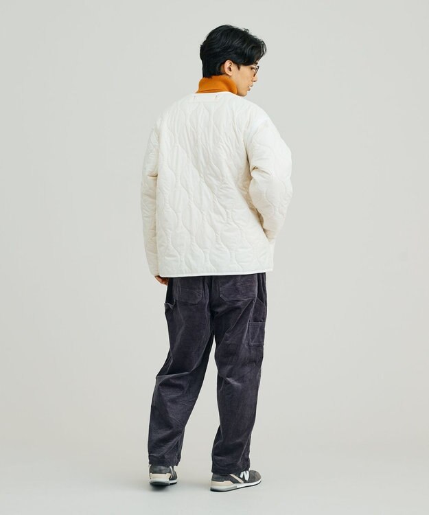 J.PRESS YORK STREET 【UNISEX】キルティングジャケット ホワイト系