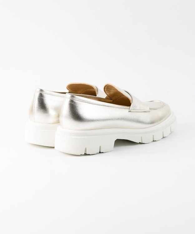 BONTRE 【LucaGrossi/ルカグロッシ】軽量厚底ローファー/G815M-VS シルバー