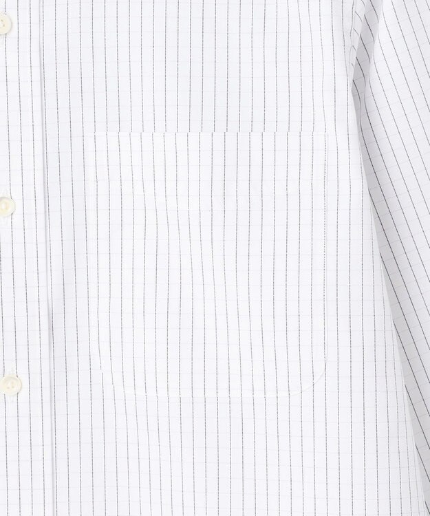 J.PRESS MEN 【PREMIUM PLEATS / 形態安定】スーピマコットングラフチェック シャツ / B.D. パープル系3