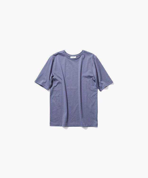 ATON SUVIN 60/2 | パーフェクト S/S Tシャツ BLUE GRAY