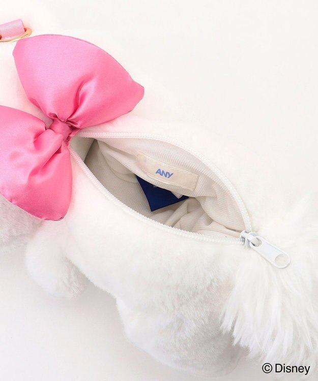 ANY KIDS 【ディズニー/マリー】ぬいぐるみポシェット オフホワイト