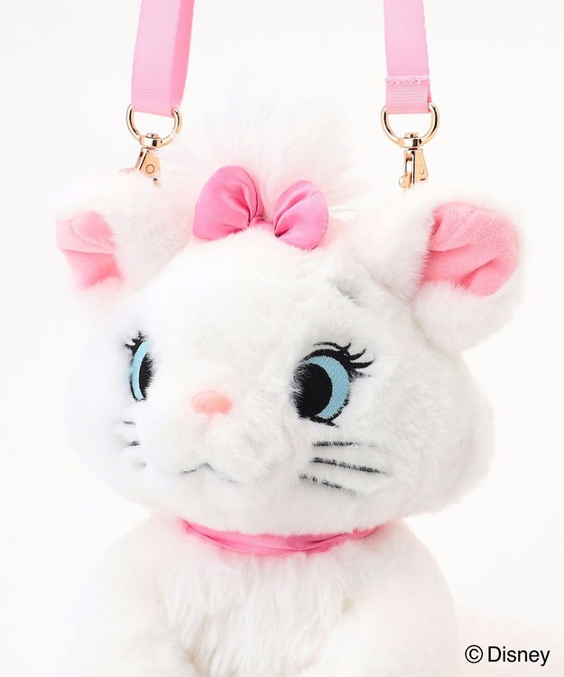 ANY KIDS 【ディズニー/マリー】ぬいぐるみポシェット オフホワイト