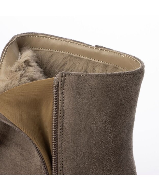 Riz raffinee <Riz raffinee>【全天候対応ボアショートブーツ 】 オークスエード