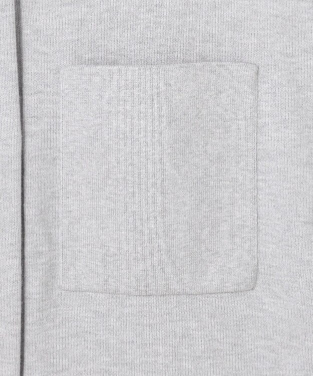 uncrave スウェットライクニット CPOシャツ TOPグレー