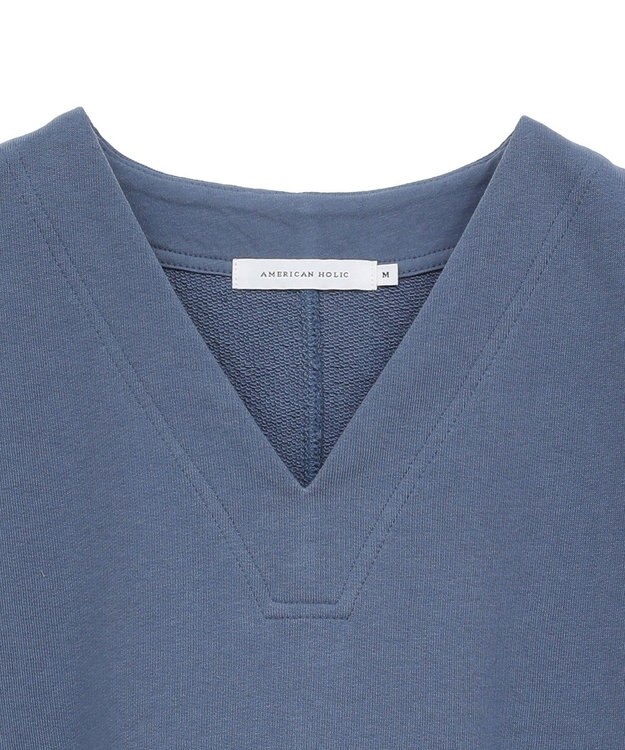 AMERICAN HOLIC Ｖネックスウェット Blue