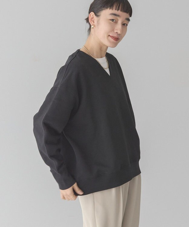 AMERICAN HOLIC Ｖネックスウェット Black