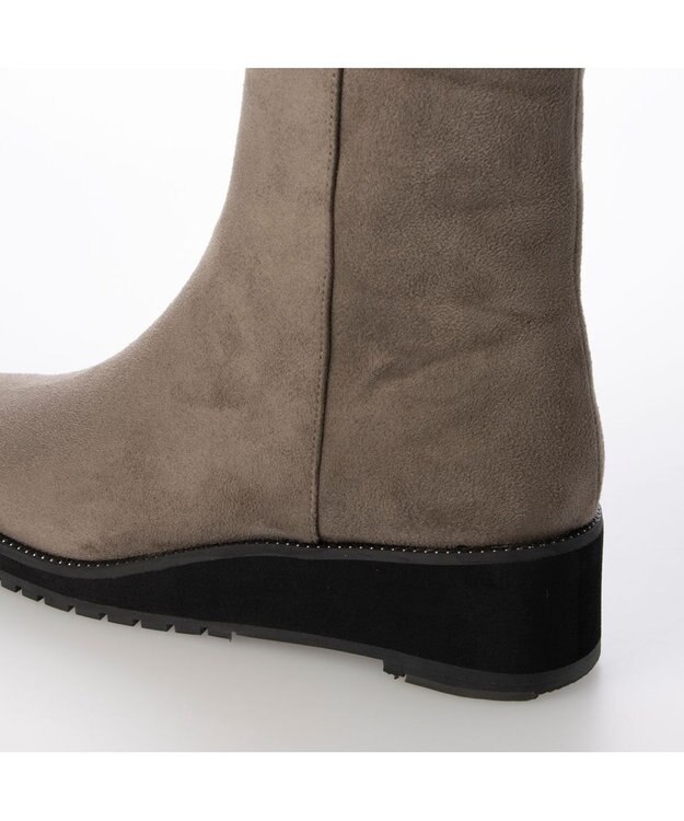 Riz raffinee <Riz raffinee>【全天候対応ボアショートブーツ 】 オークスエード