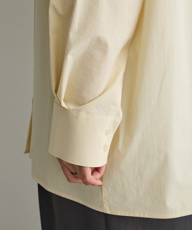 CRAFT STANDARD BOUTIQUE ビスチェレイヤード風シャツ Yellow