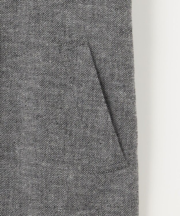 自由区 【洗える】ライトネップツイルジャケット コート モノトーン