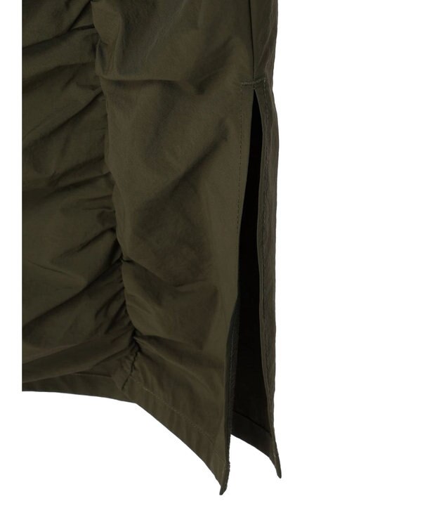 Green Parks ・ＲＡＹ　ＣＡＳＳＩＮ　フロントギャザーナロースカート Khaki