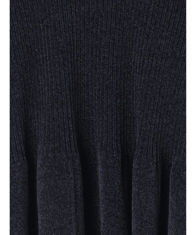 Te chichi モールペプラム2WAYニット チャコールグレー