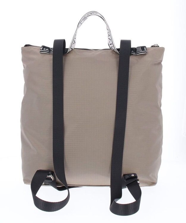 LANVIN en Bleu エヴリー ポーチ付2wayリュック ベージュ